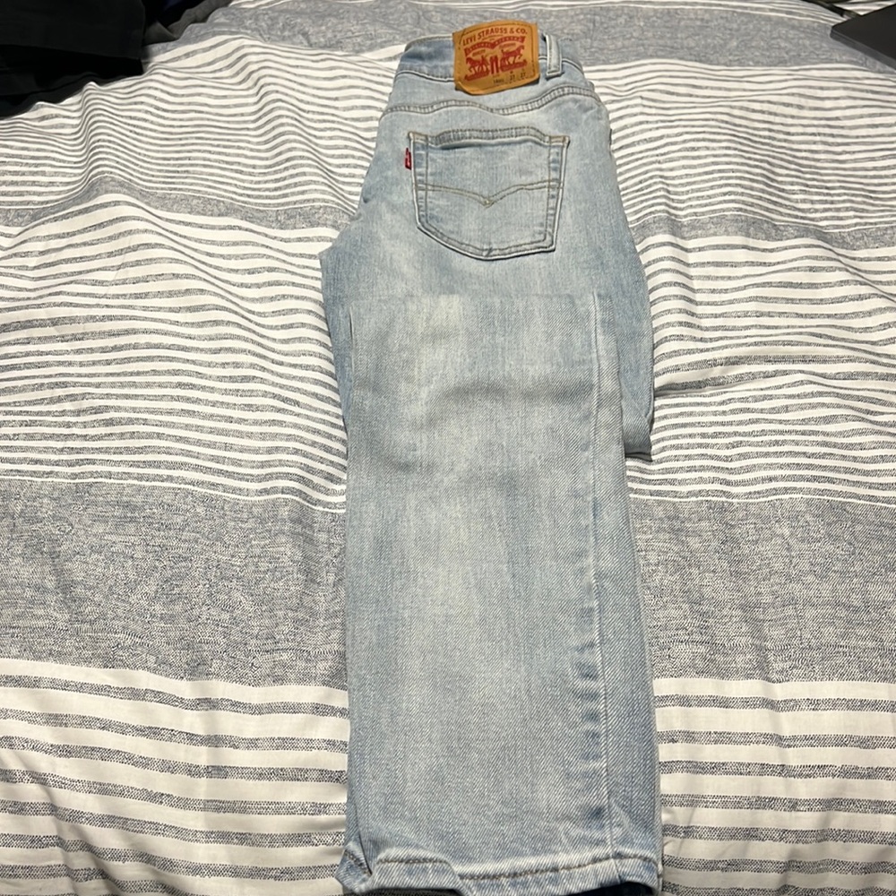 Levi 512 slim taper jeans boys